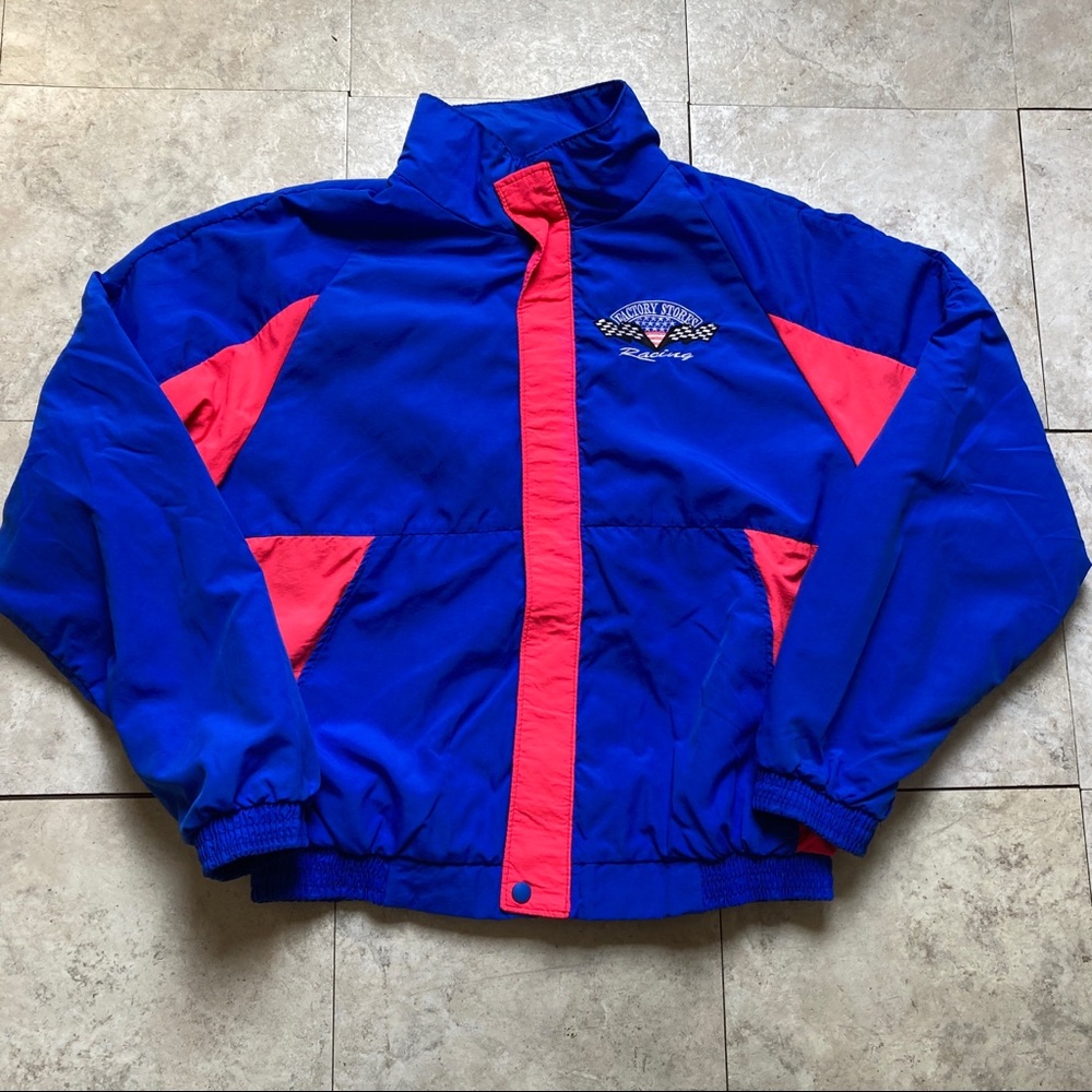 Vintage Factory Stores Racing Jacket Race Wear #75